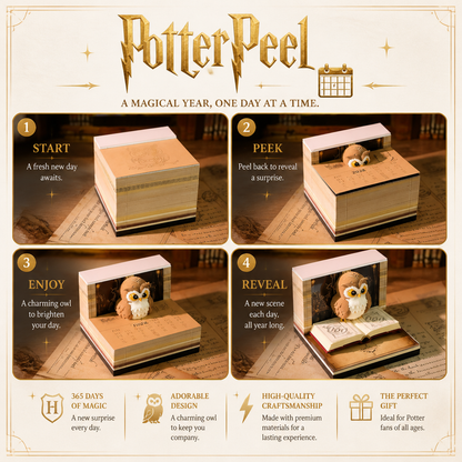 PotterPeel™ - 3D Peel Calendar